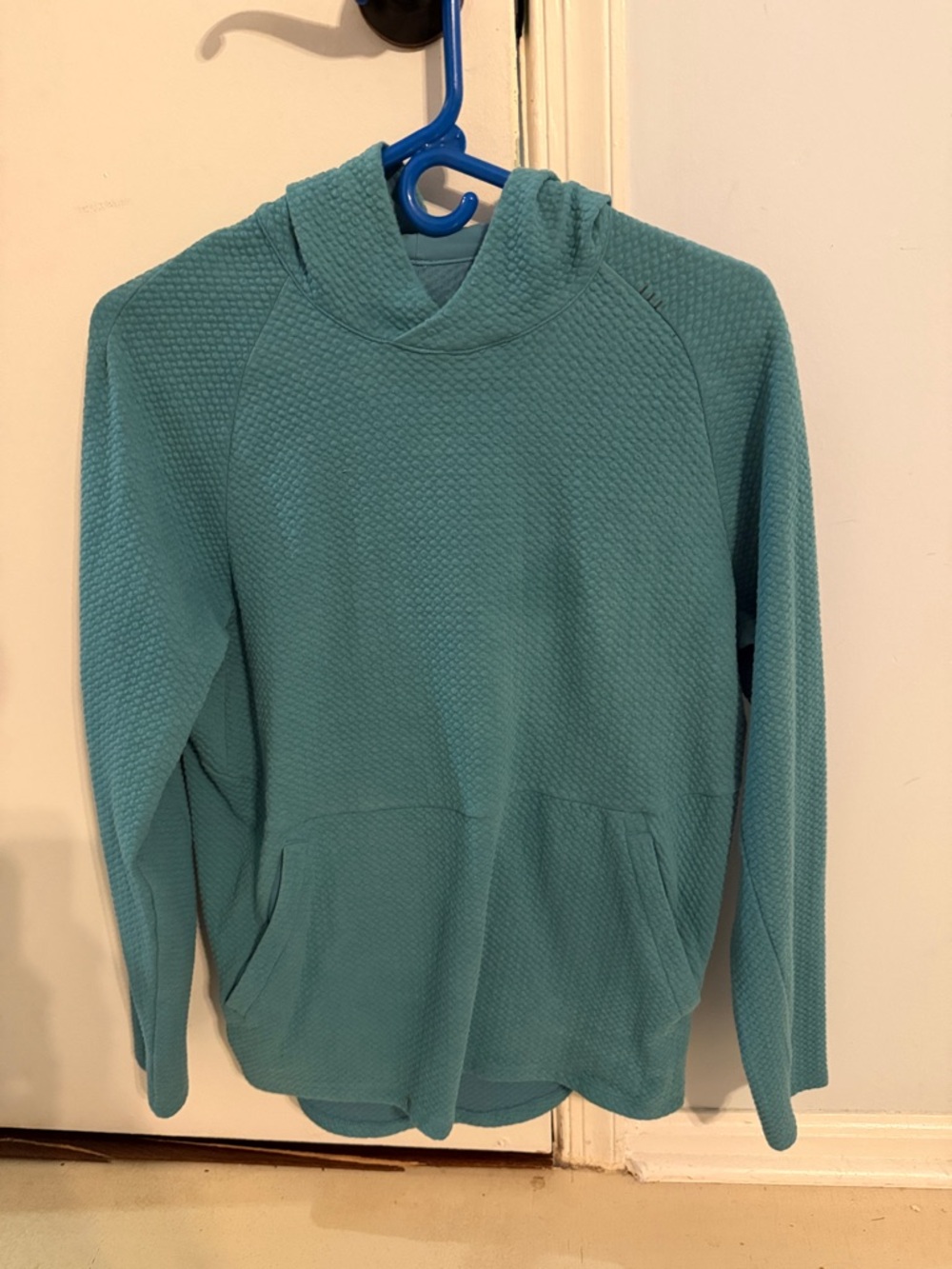 lululemon athletica teal ease the day hoodie